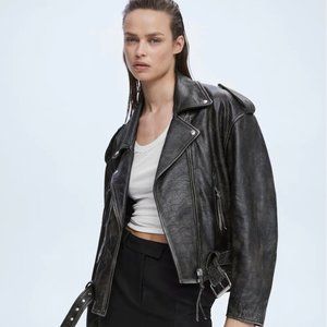 ALEXA Leather jacket.